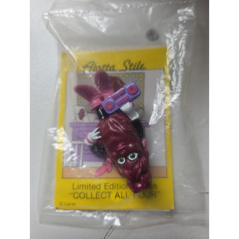 "ALOTTA STILE" 1991 - FACTORY SEALED "CALIFORNIA RAISIN" NEW